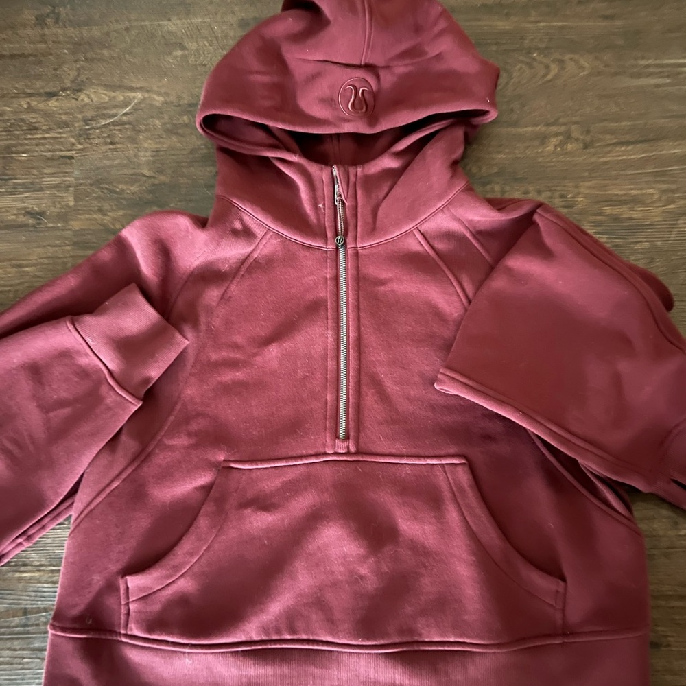 Lululemon perfectly oversized hoodie half zip
